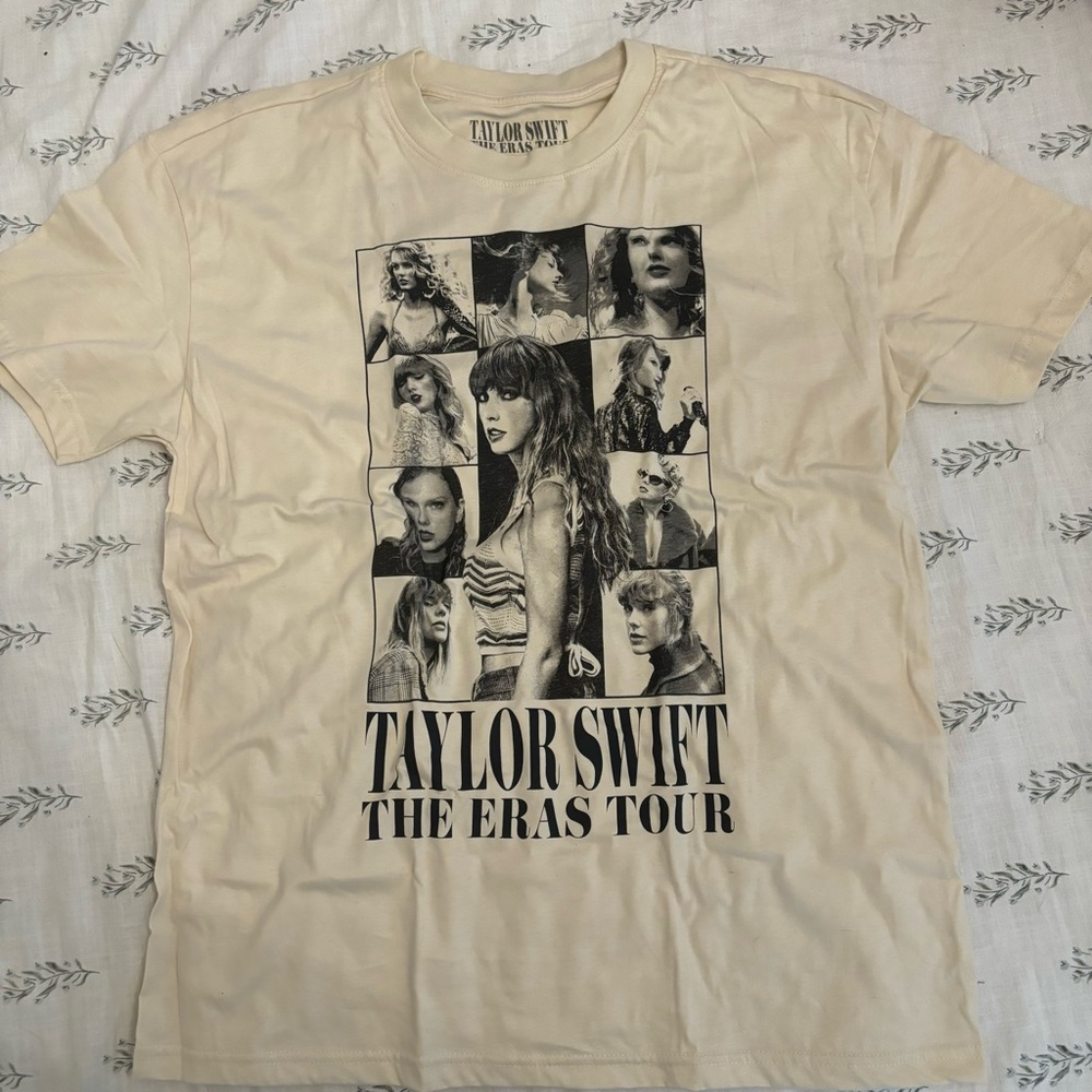Taylor Swift Eras Tour Cream TShirt